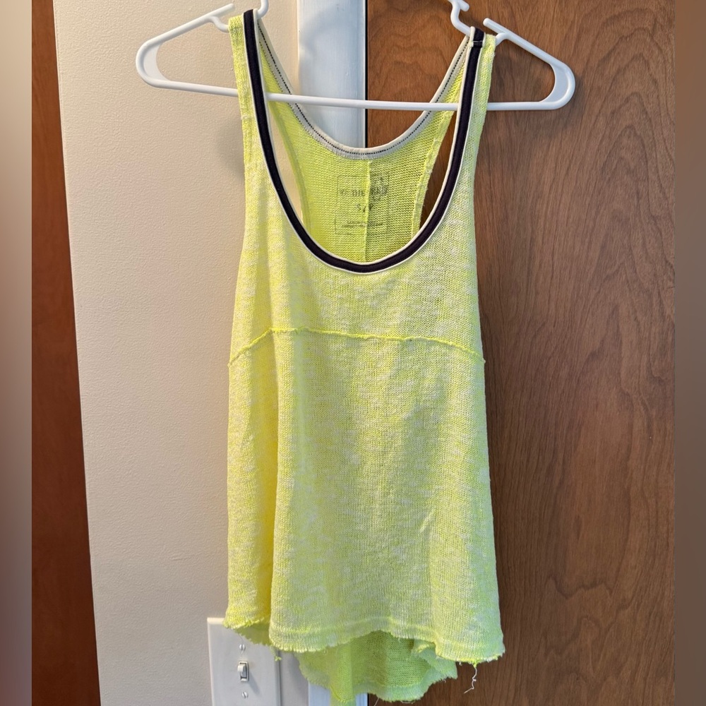 Neon Yellow Women's Tank Top